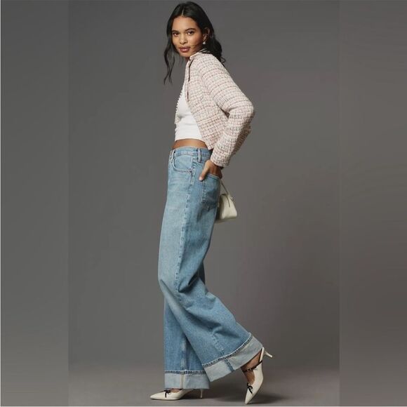 AGOLDE Dame Wide Leg Jeans Sz. 26 - Picture 2 of 8